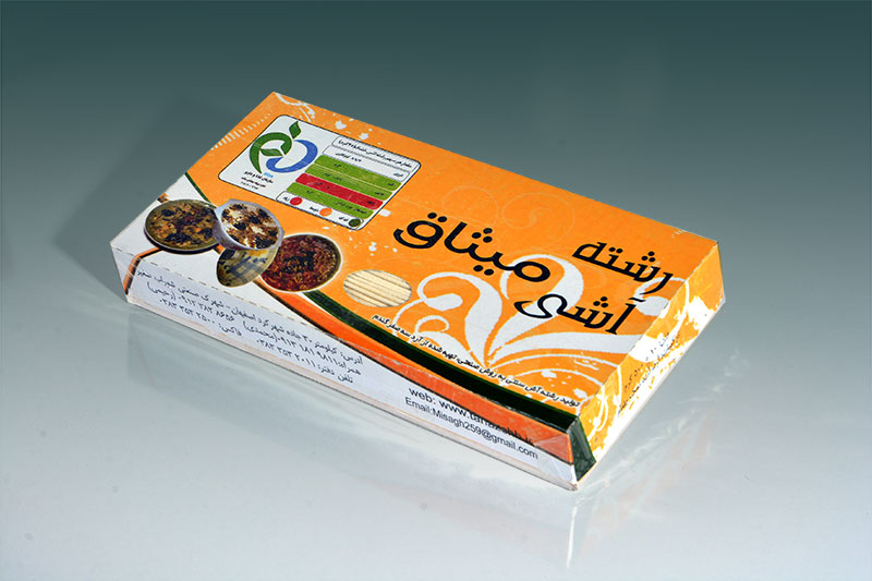 رشته آش طناز و میثاق تولید در شهرک صنعتی سامان در استان چهار محال و بختیاری