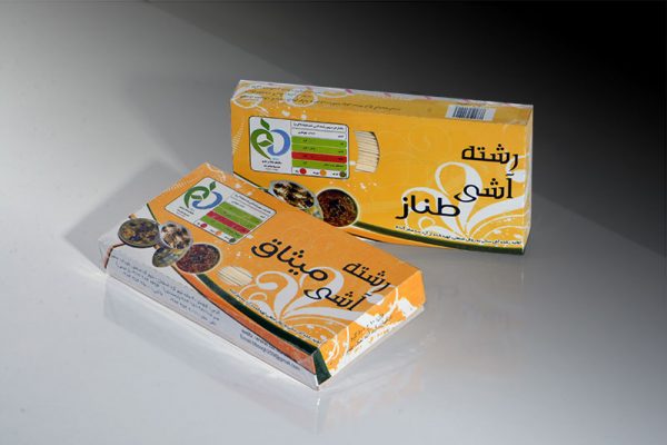 رشته آش طناز و میثاق تولید در شهرک صنعتی سامان در استان چهار محال و بختیاری