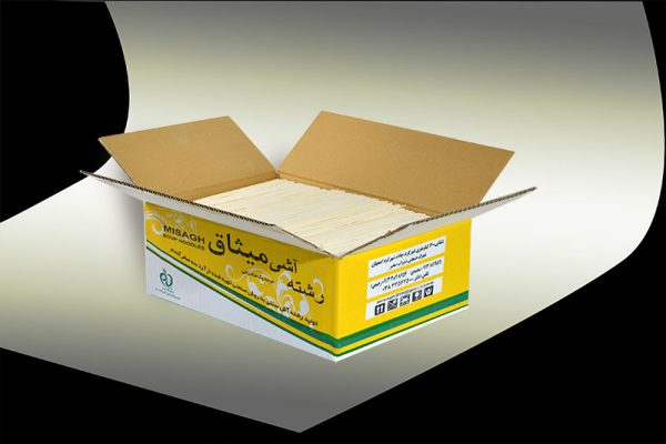 رشته آش طناز و میثاق تولید در شهرک صنعتی سامان در استان چهار محال و بختیاری