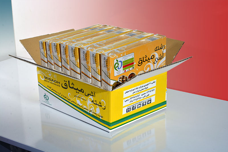 رشته آش طناز و میثاق تولید در شهرک صنعتی سامان در استان چهار محال و بختیاری