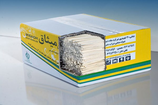 رشته آش طناز و میثاق تولید در شهرک صنعتی سامان در استان چهار محال و بختیاری